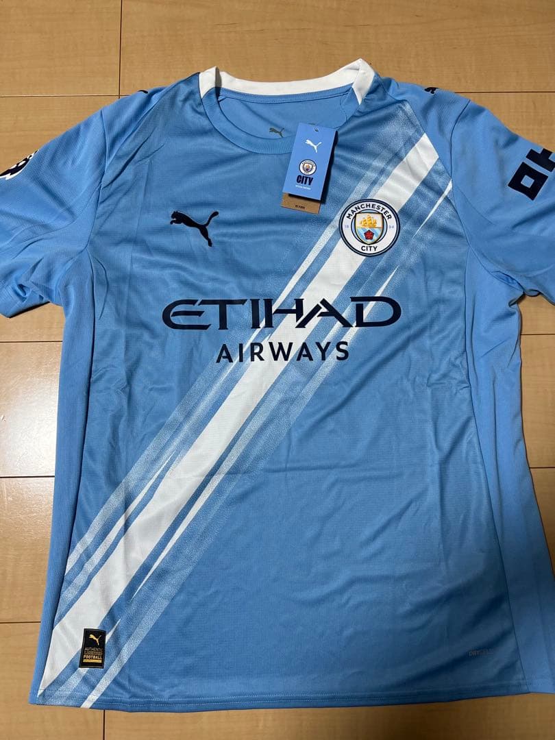 マンチェスターシティー25/26ユニフォーム　オライリー　Lサイズ　新品タグ付き