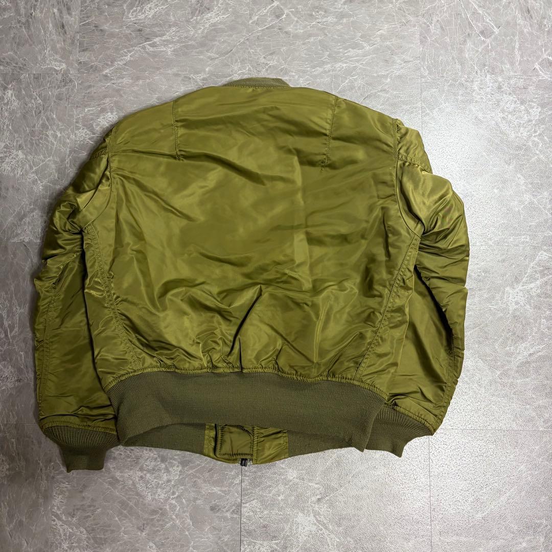 ALPHA アルファ ma-1 USA製　y2k 短丈　フライトジャケット