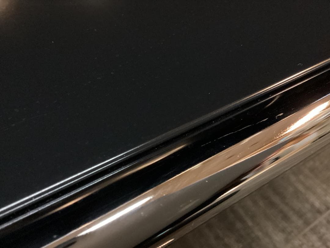 鍵付き　USMハラー ２段 オープンキャビネット シェルフ ブラック プルダウン