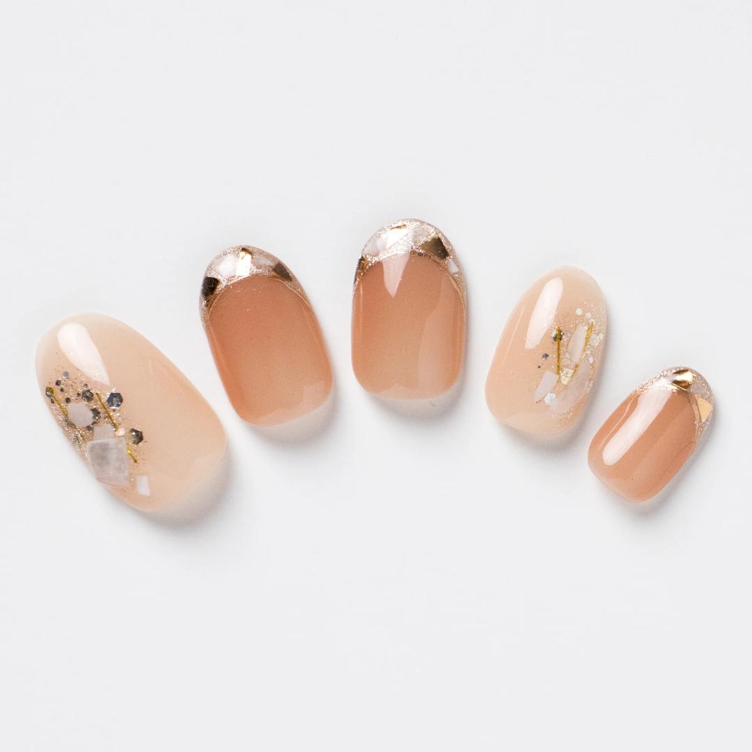 エバーネイル（EVER NAIL）Glass French MIX　ネイルチップ