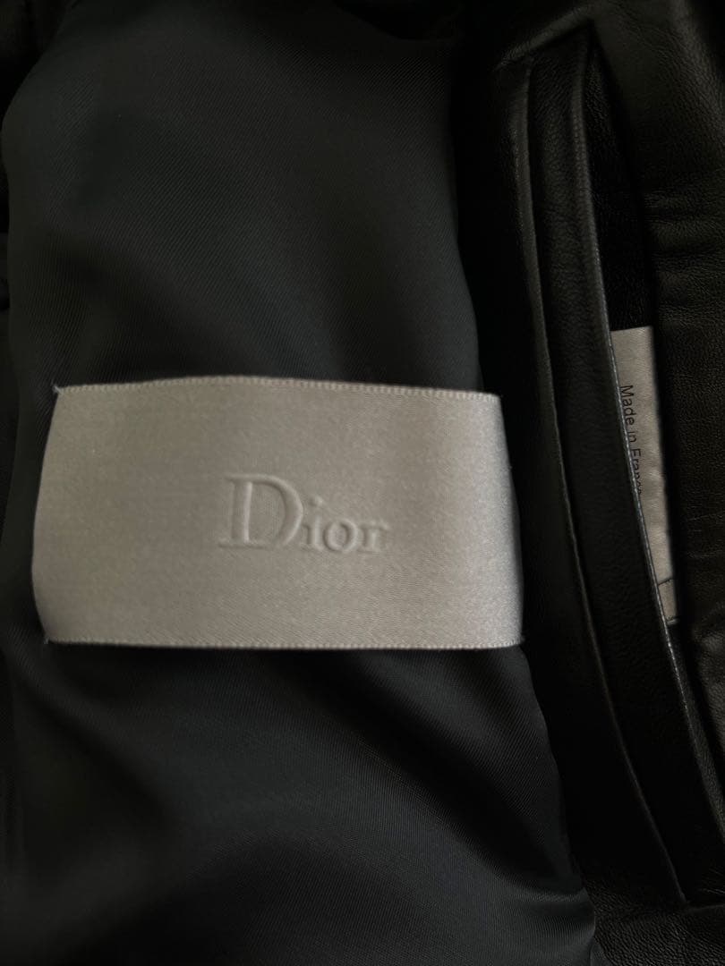 エディスリマン2002AW Dior hommeディオールオム レザージャケット