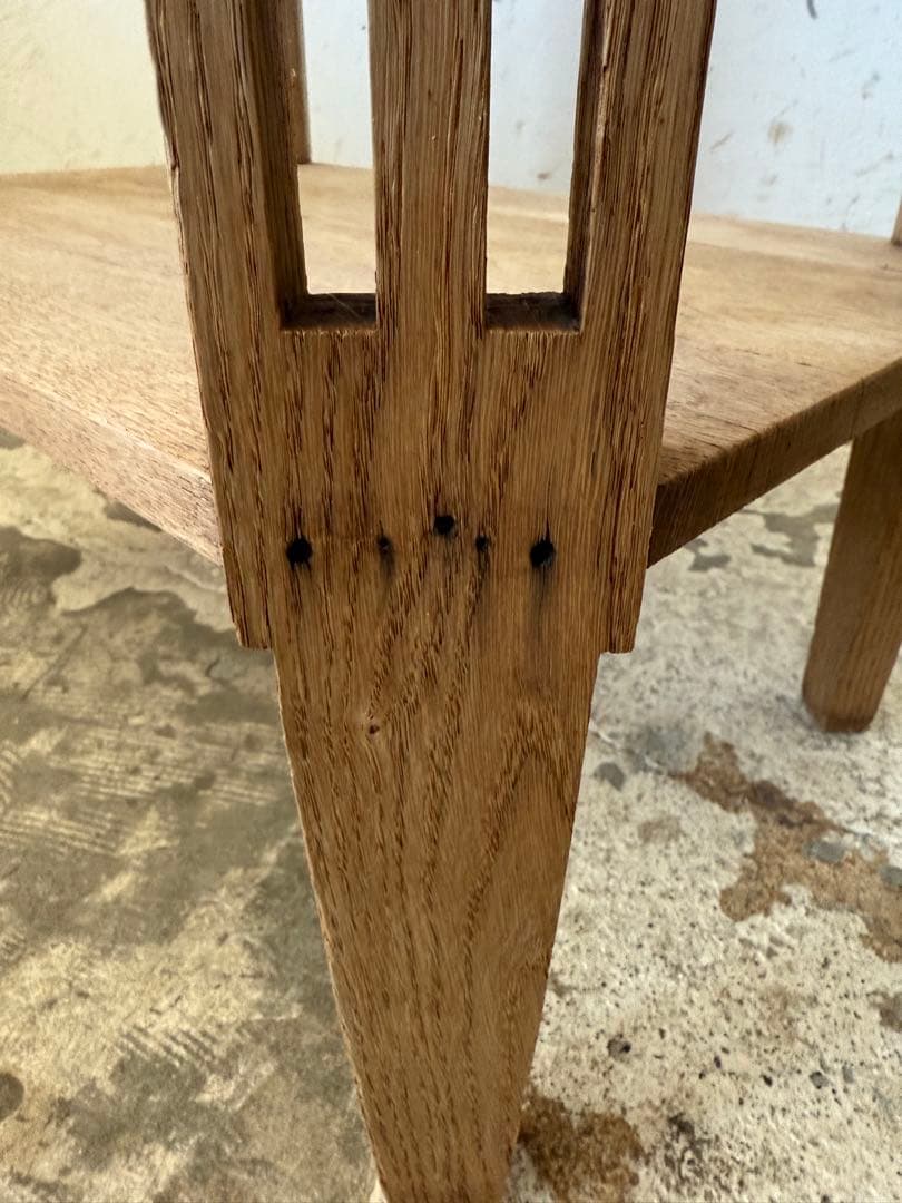 ビンテージ サイドテーブル 　剥離