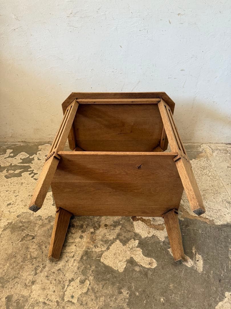 ビンテージ サイドテーブル 　剥離