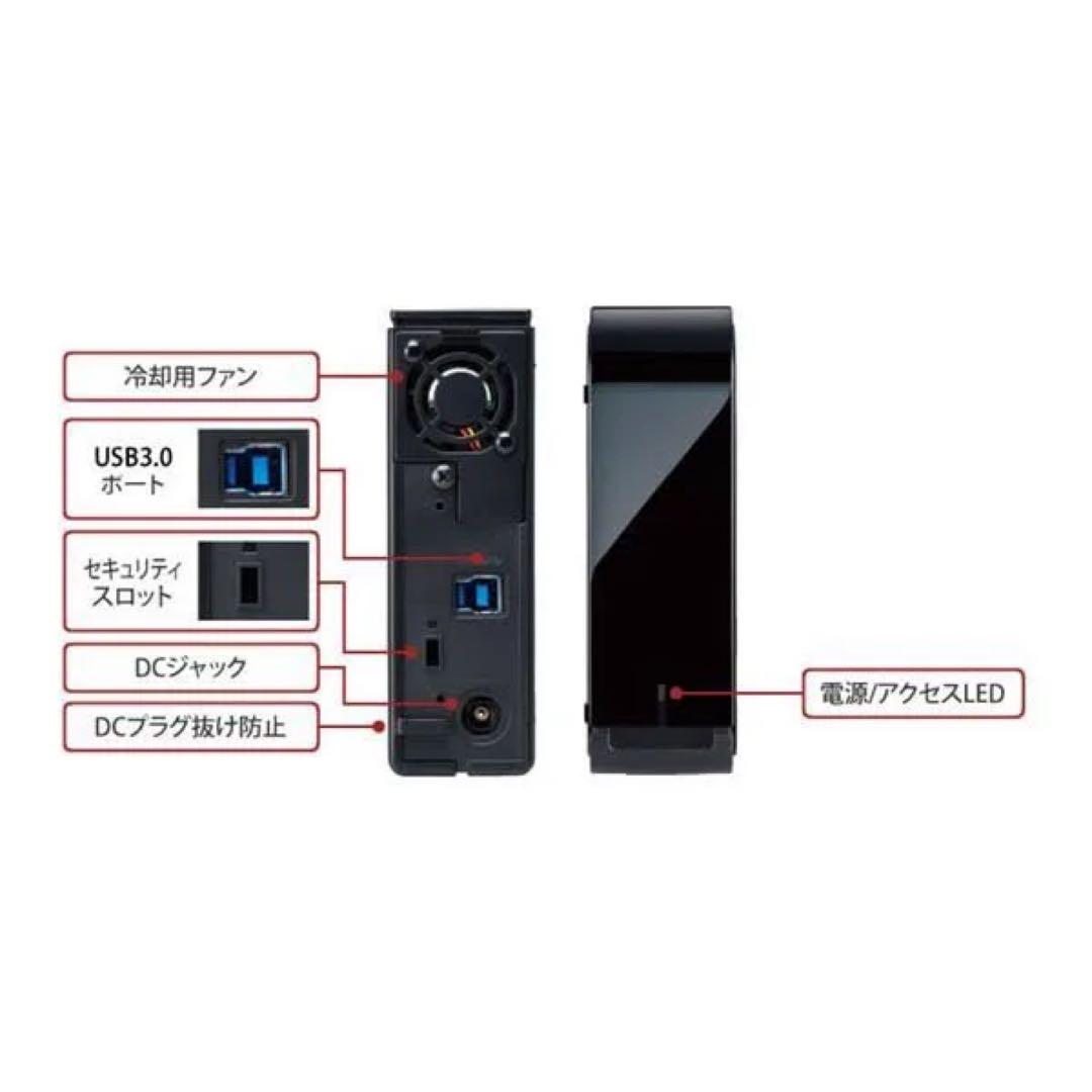 me BUFFALO 外付け6TB HD-LX6.0U3D 暗号化/ファン