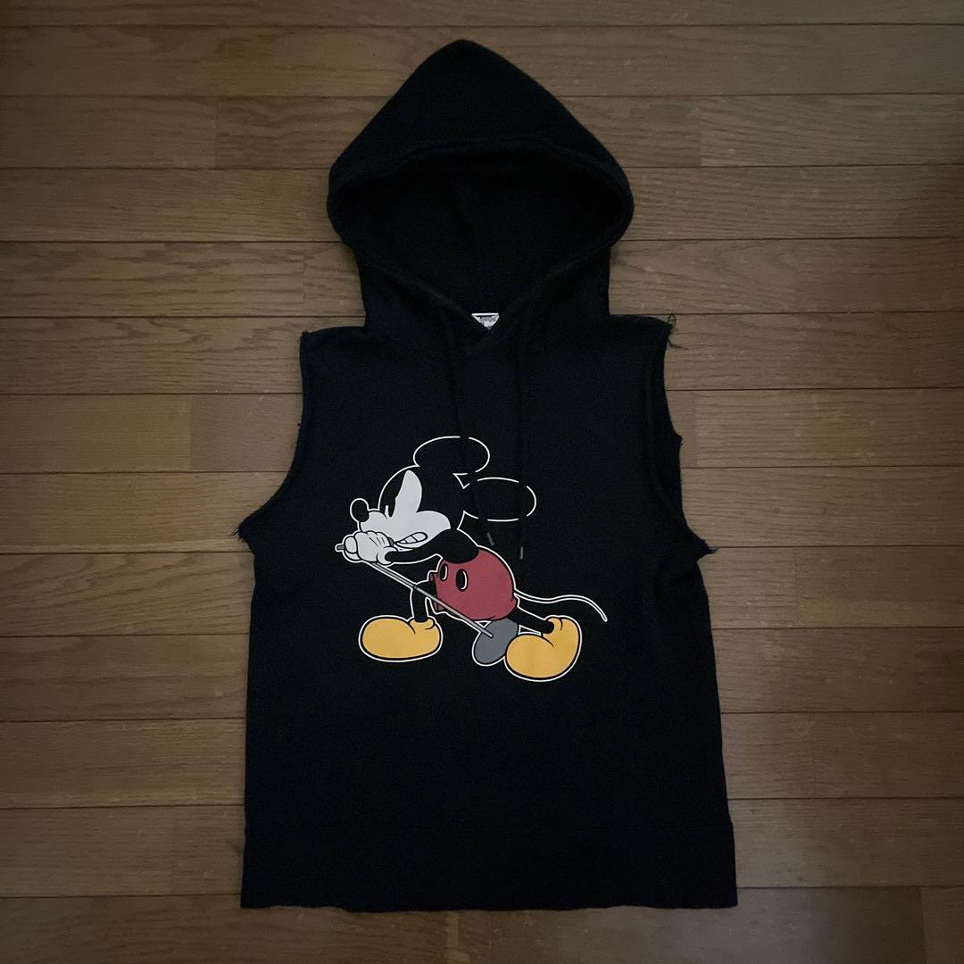 NUMBER NINE Disney ミッキーマウスノースリーブパーカー