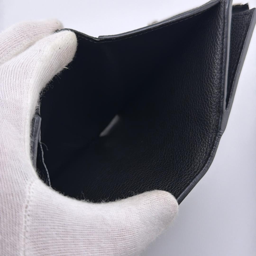 【並品】ルイヴィトン ポルトフォイユ マイロックミー ノワール 折財布