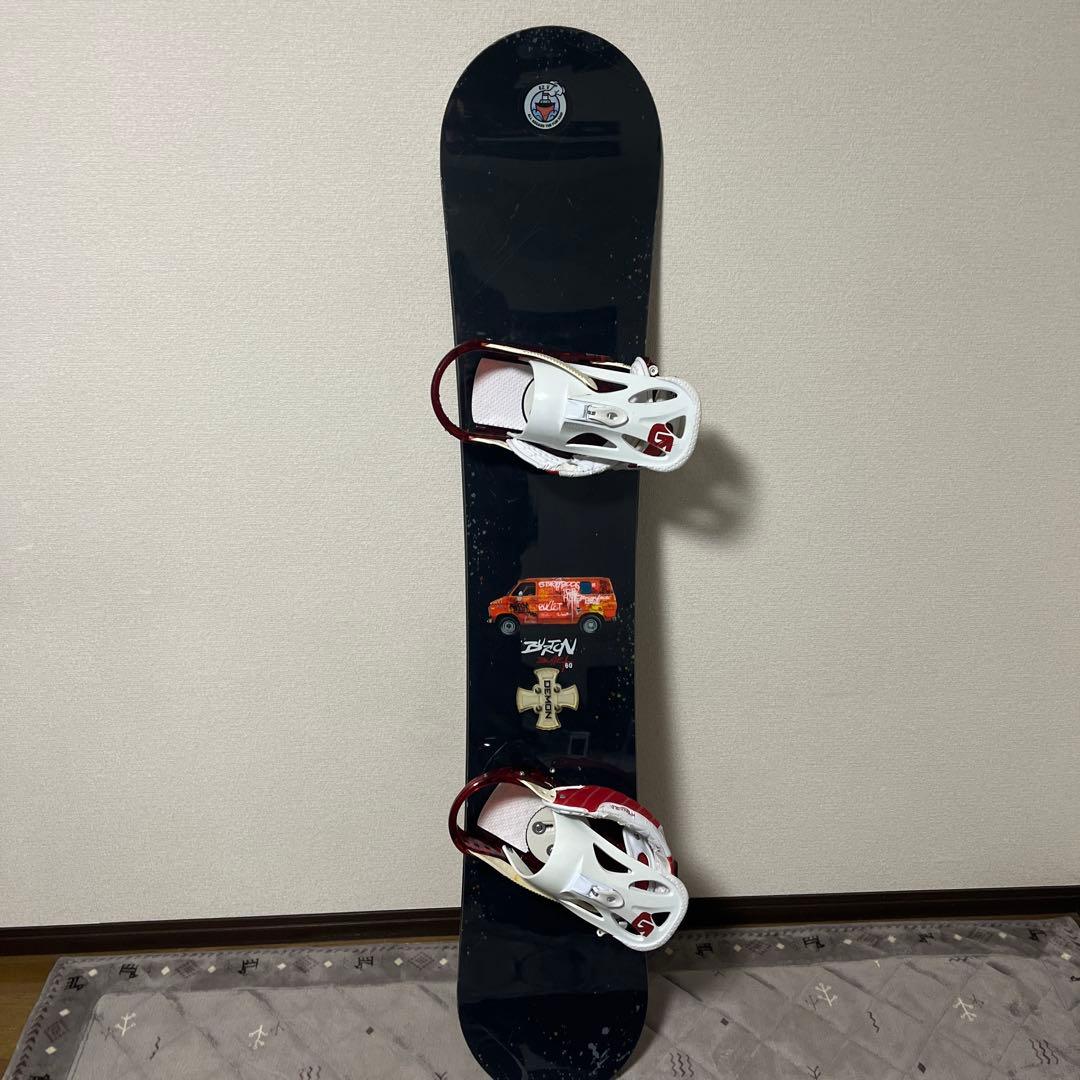 BURTON 3点セット　(ボード、バインディング、MOTOケース付き)