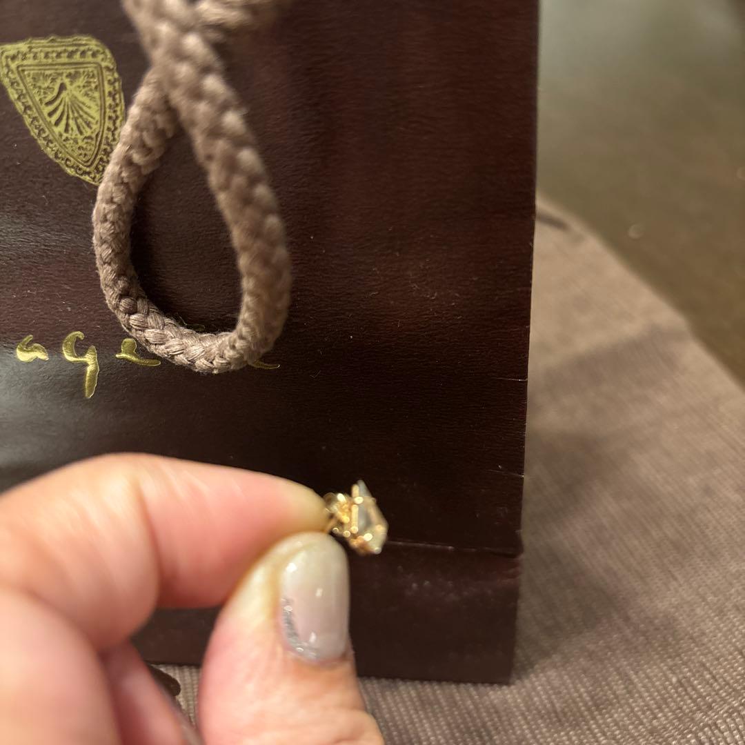 ageteアガットクォーツピアス