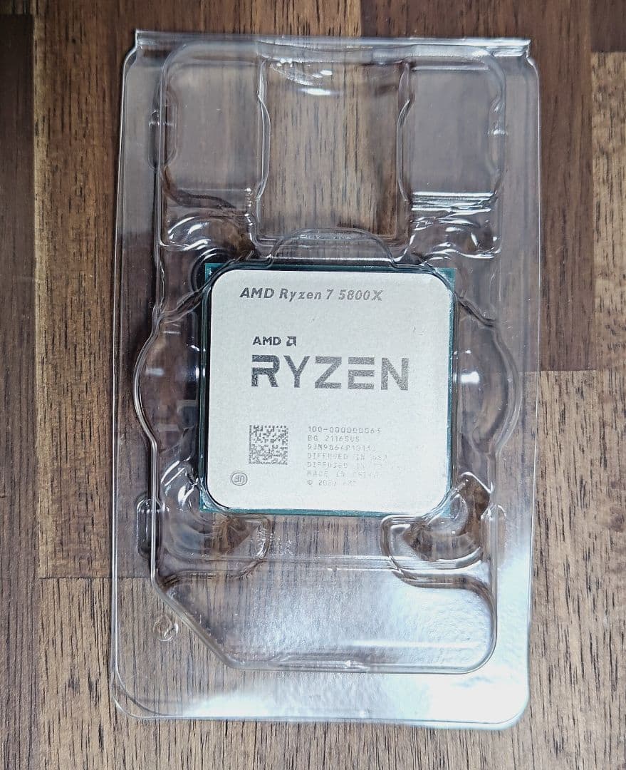 AMD Ryzen 7 5800X CPU 5000シリーズ