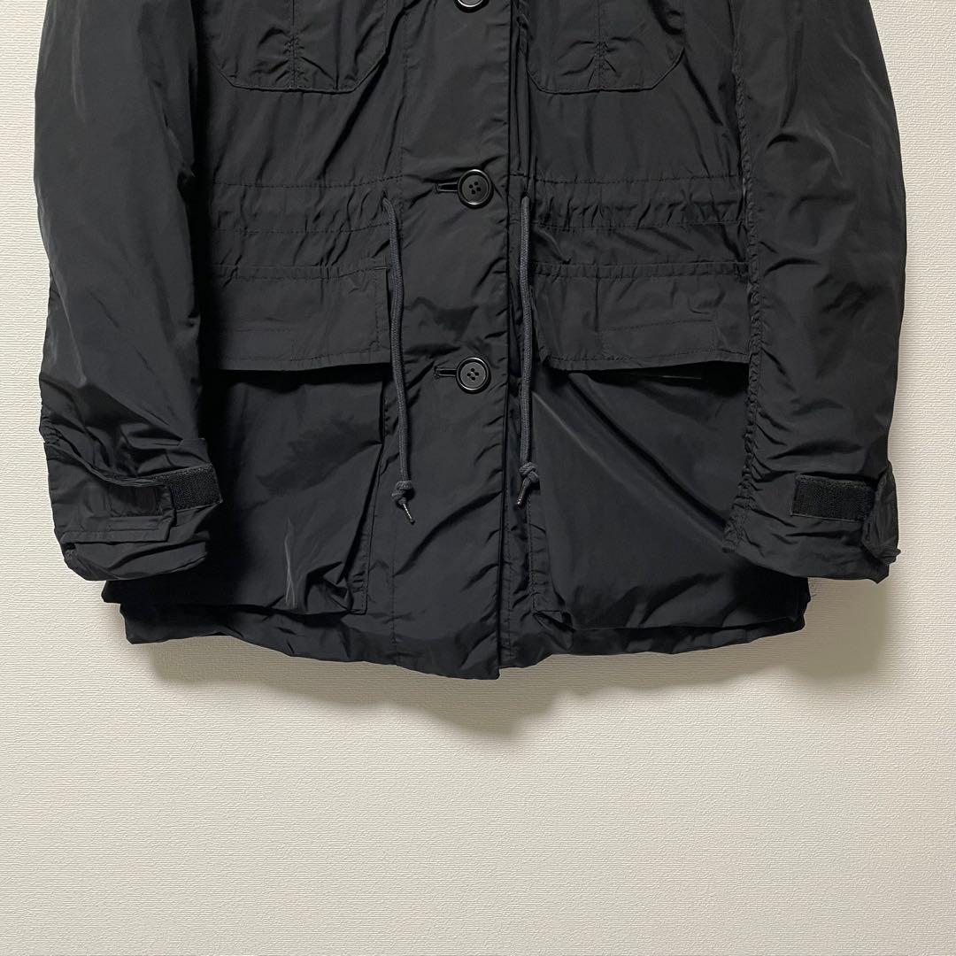 コムデギャルソンオム リバーシブルコート ジャケット 4way 染色加工 黒