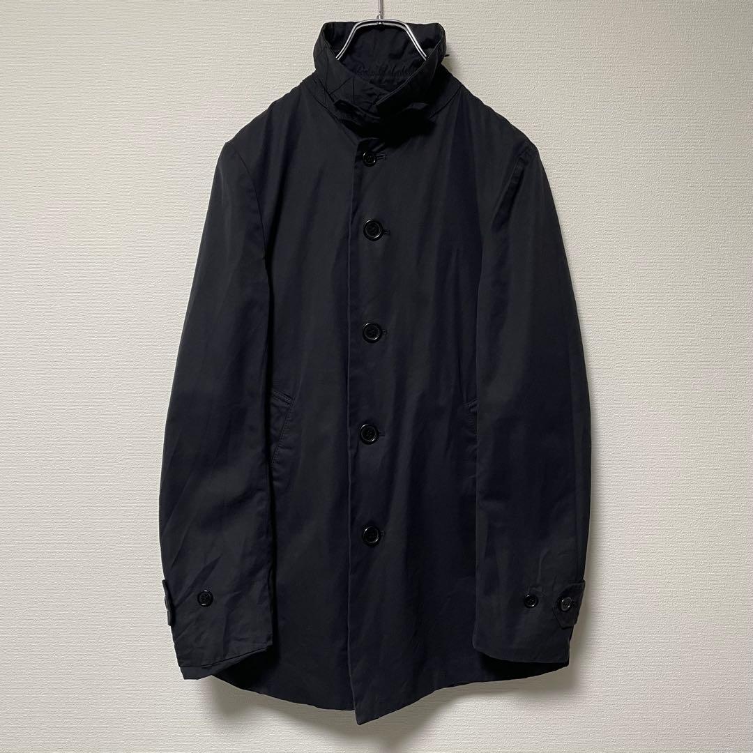 コムデギャルソンオム リバーシブルコート ジャケット 4way 染色加工 黒