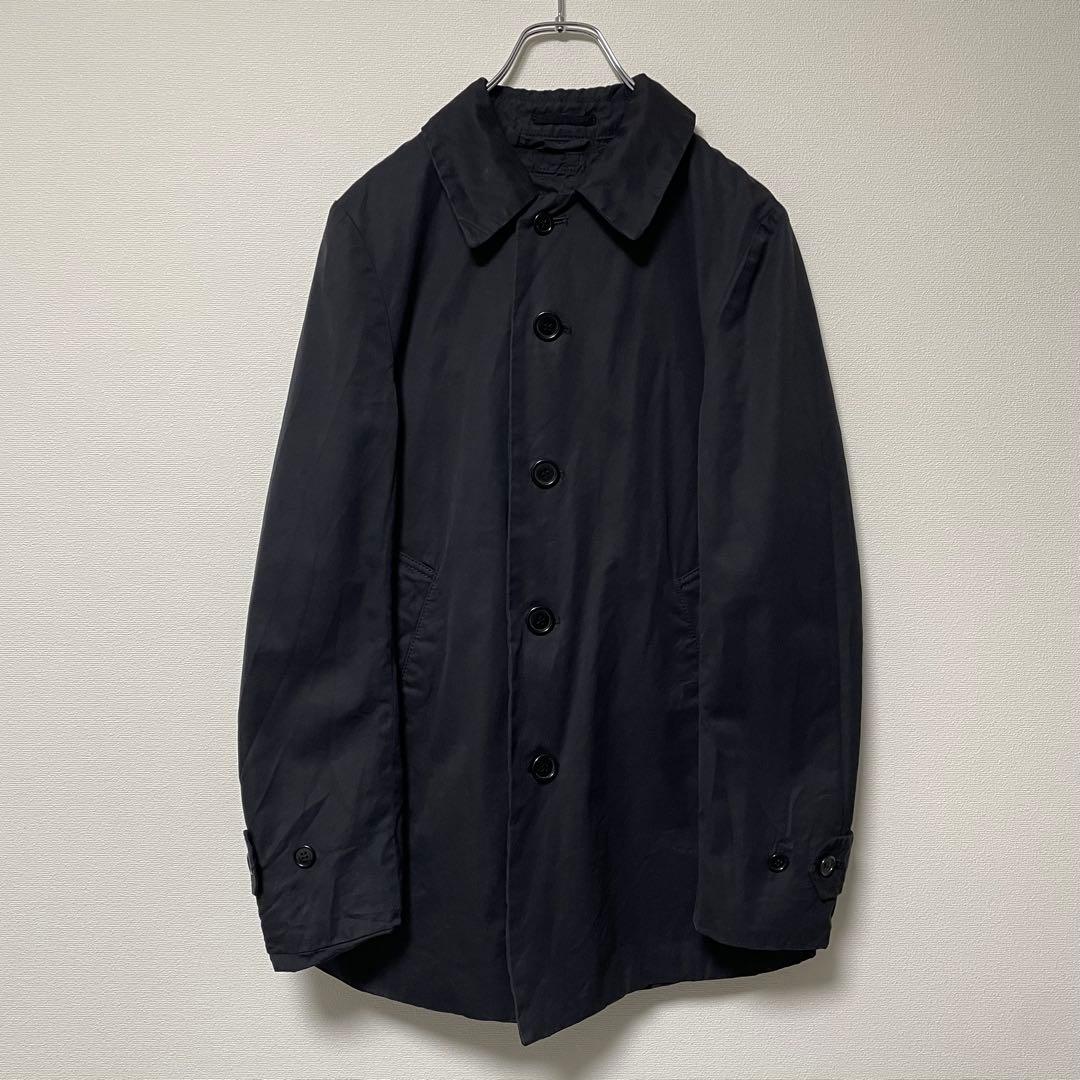 コムデギャルソンオム リバーシブルコート ジャケット 4way 染色加工 黒