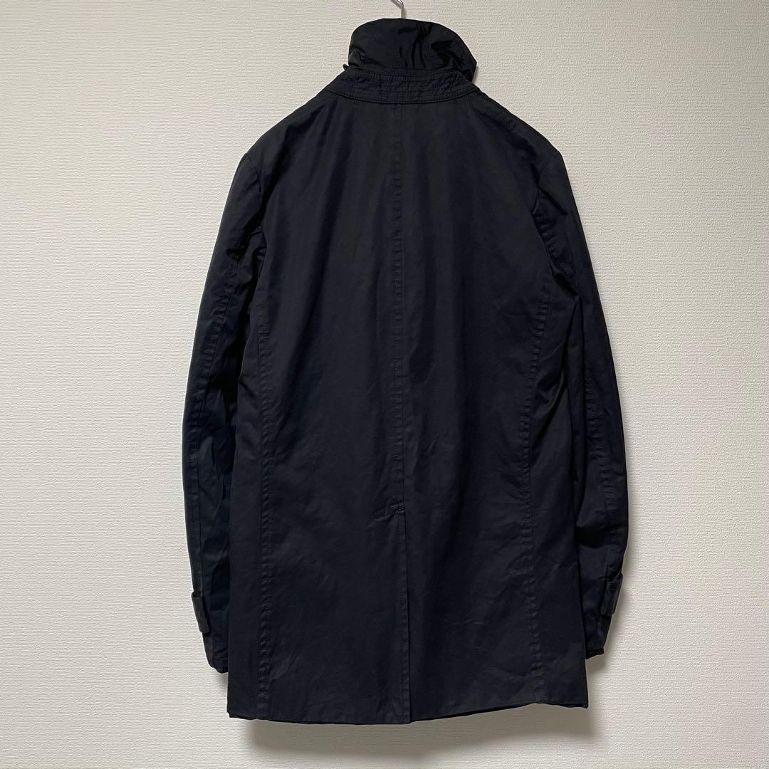 コムデギャルソンオム リバーシブルコート ジャケット 4way 染色加工 黒