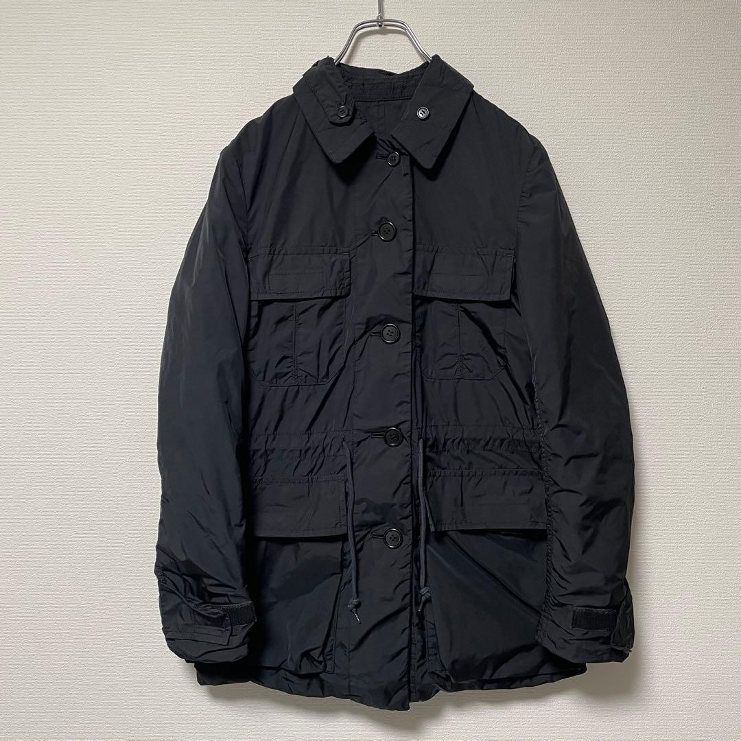 コムデギャルソンオム リバーシブルコート ジャケット 4way 染色加工 黒