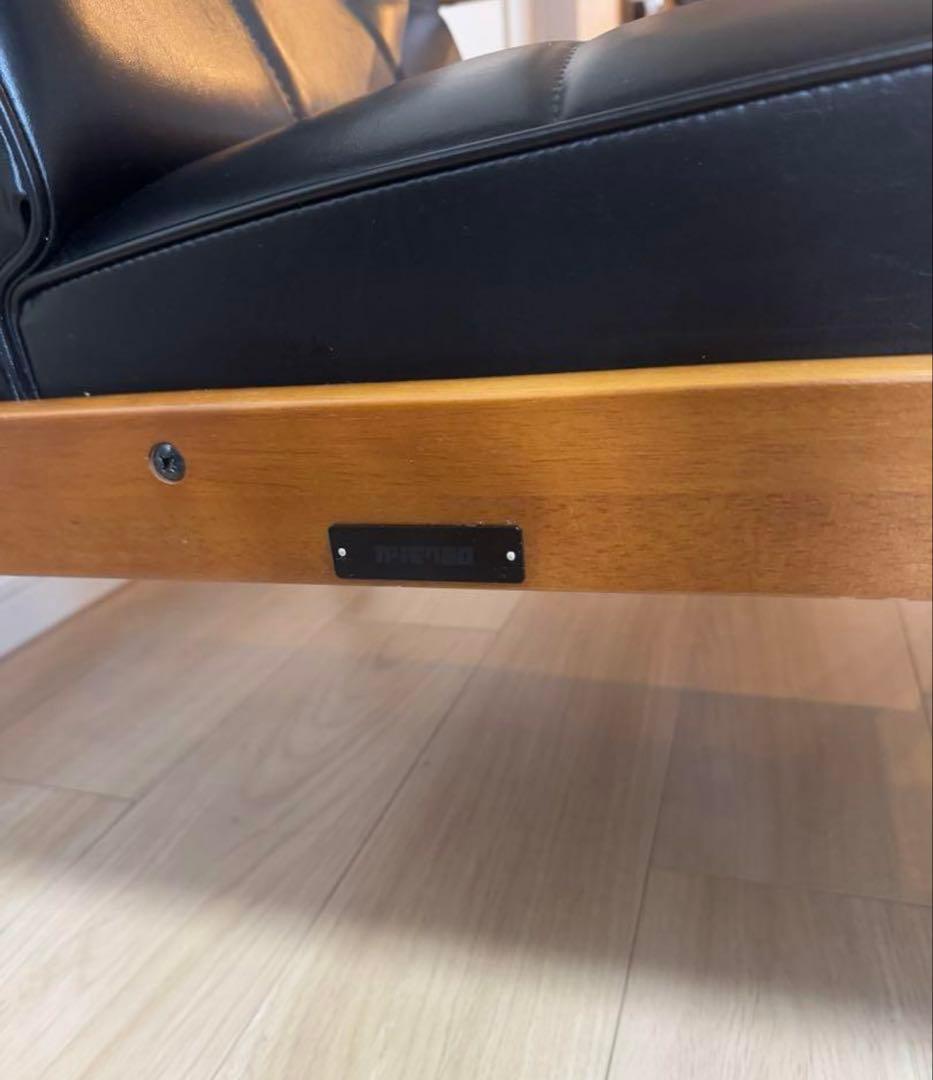 カリモク60 Kチェア　1シーター　ブラック