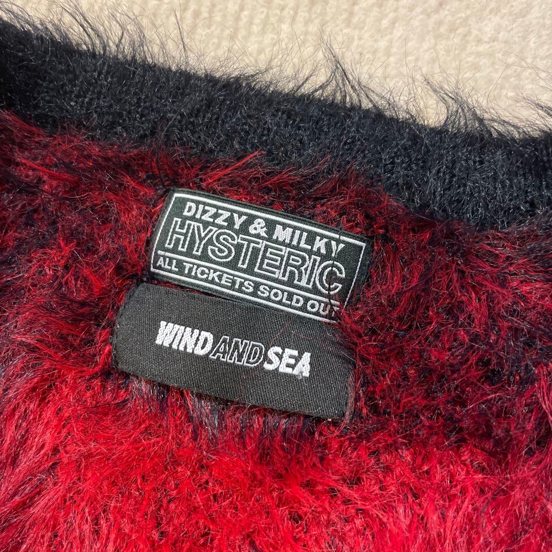 即完売！hystericglamour×WINDANDSEA カーディガン ヒス