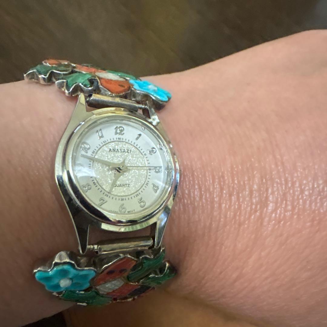 ZUNI タマラピント　腕時計 インディアンジュエリー