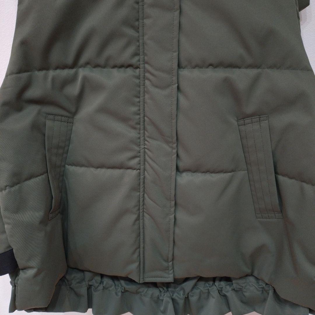 最終限界価格【美品】トロワ　フード付きダウンベスト