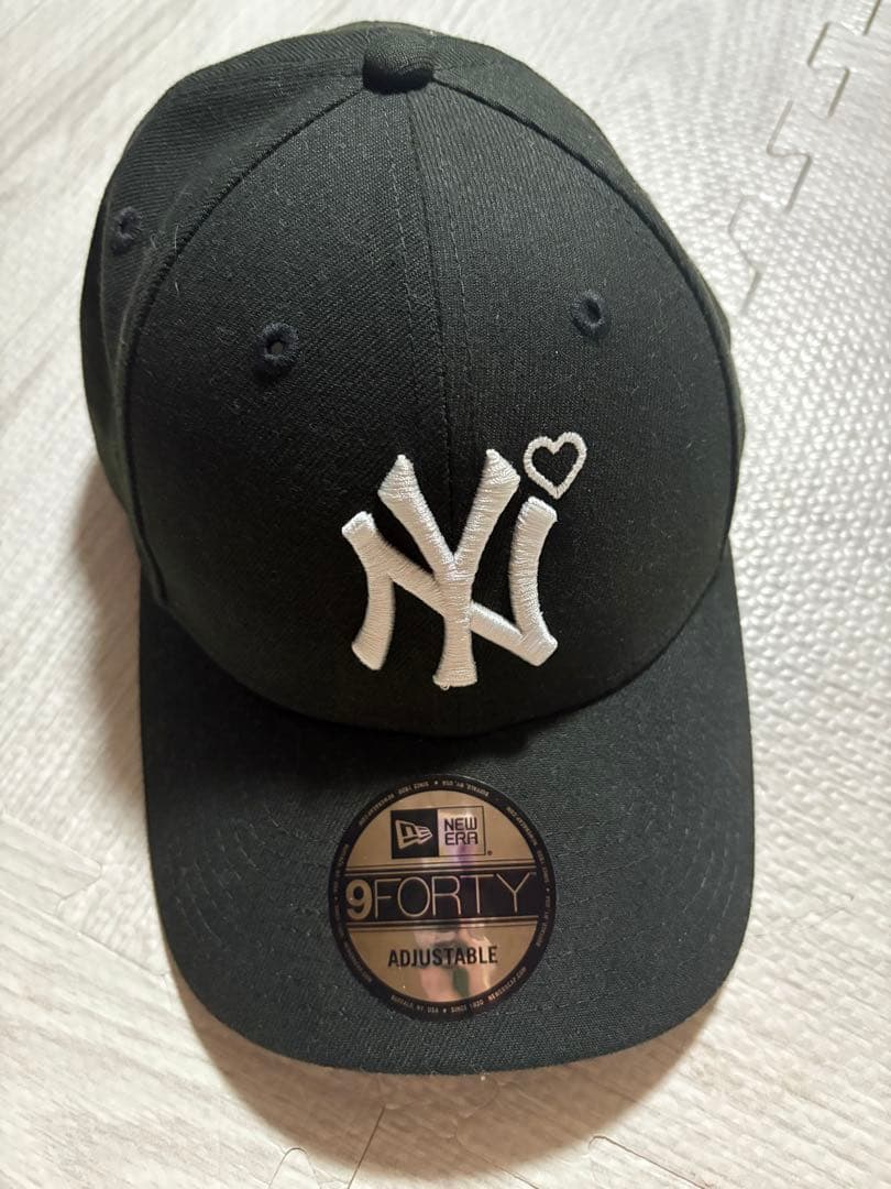 帽子 BASICKS Yankees Heart Embroidery Cap