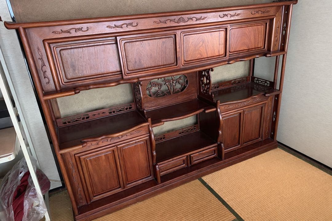 アンティーク 茶箪笥 茶棚 飾り棚