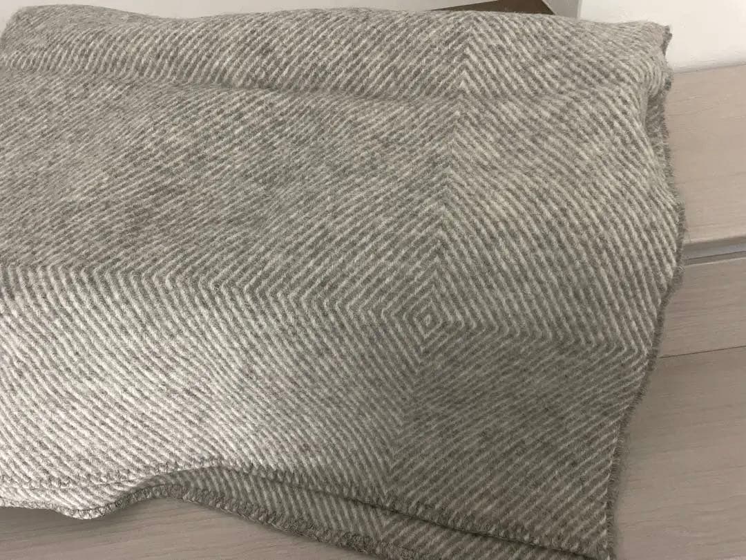 無印良品　ウール原毛色多用布　②