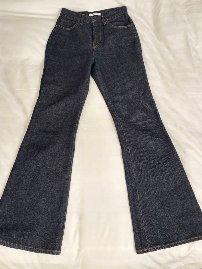 mvs flare moussy MVSフレア　デニムパンツ　マウジー　25