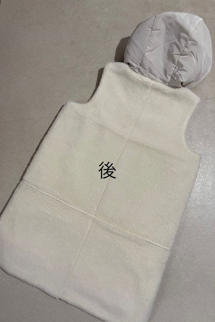 【shanlulu.mama】LASUD☆フード付きボアベスト