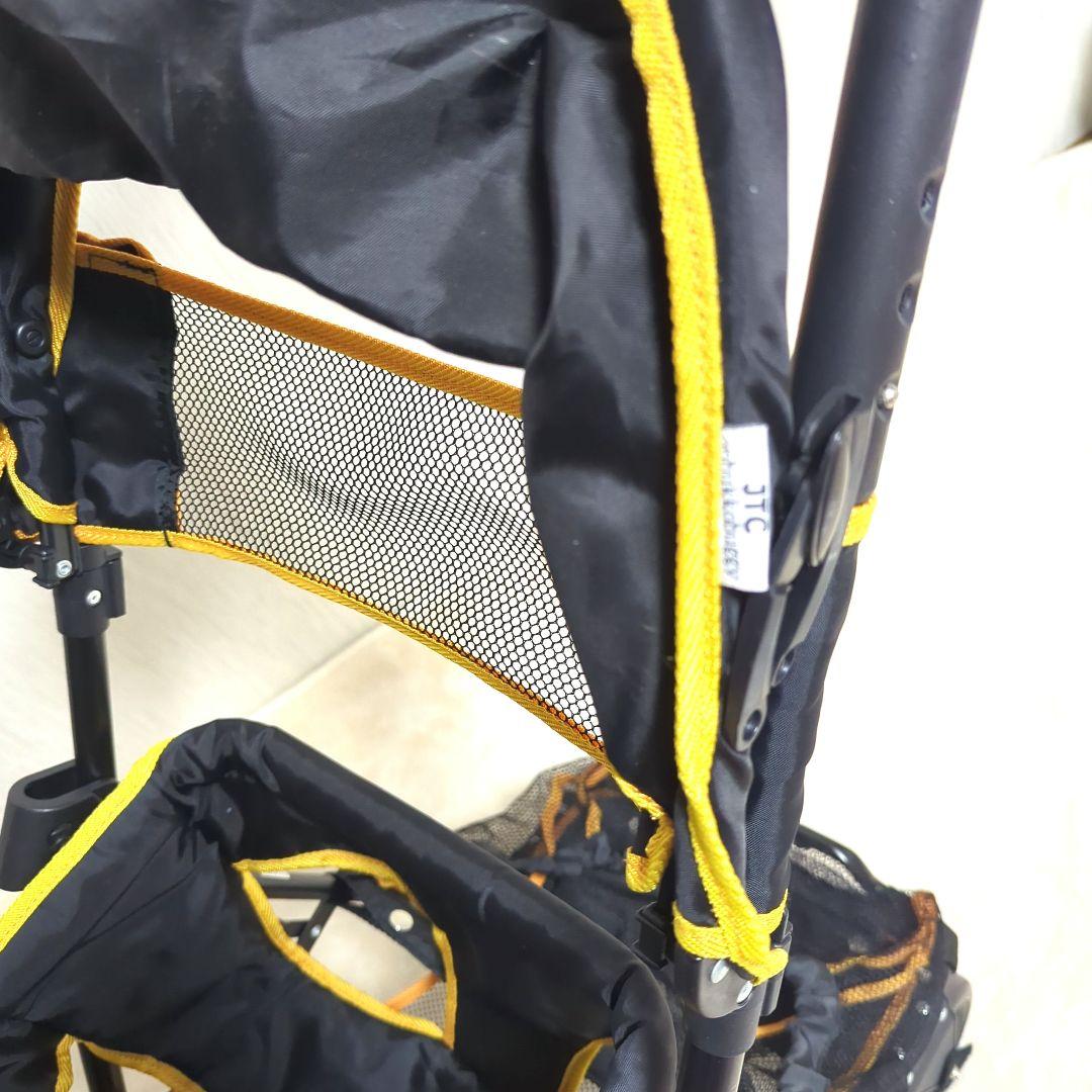 JTC おんぶっこバギー ベビーバギー ベビーカー B型 ブラックイエロー　希少