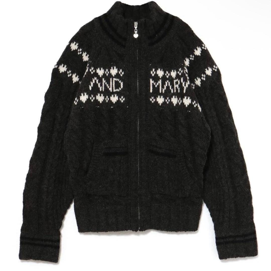 andmary Mary knit cowichan gray 新品未開封