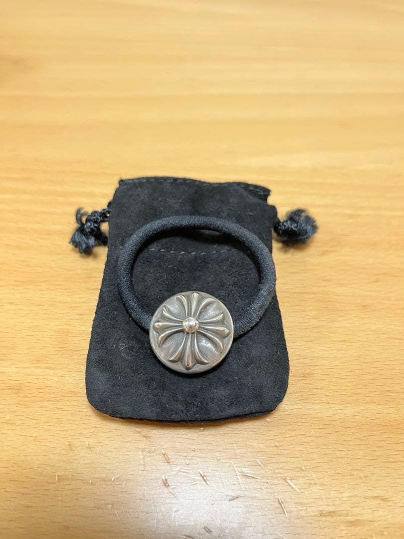 インボイス原本付 クロムハーツ ヘアゴム クロスボール