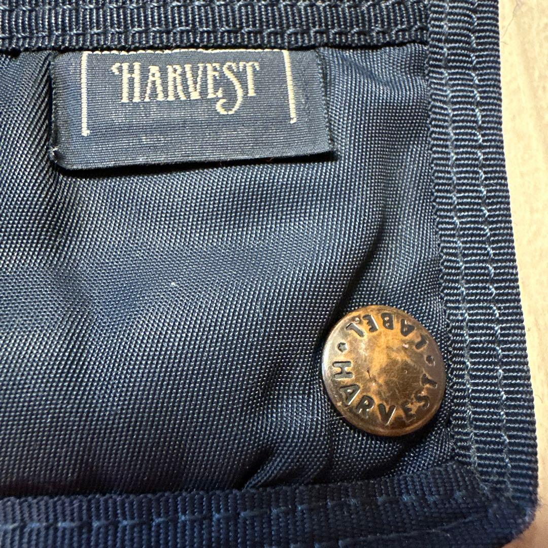 【HARVEST LABEL】三つ折り財布　ネイビー