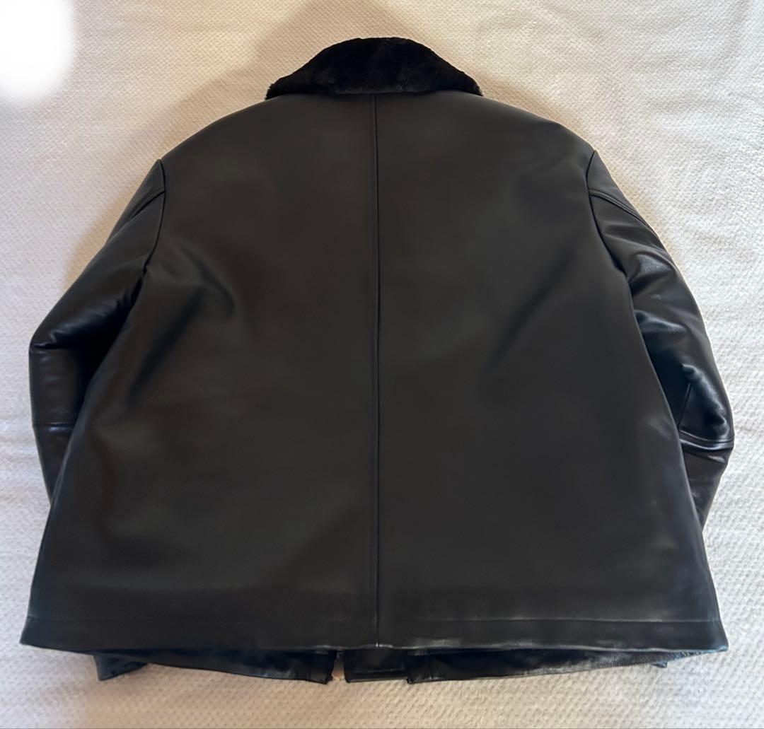 オープニングアクト　ムートンレザー　ブラック M