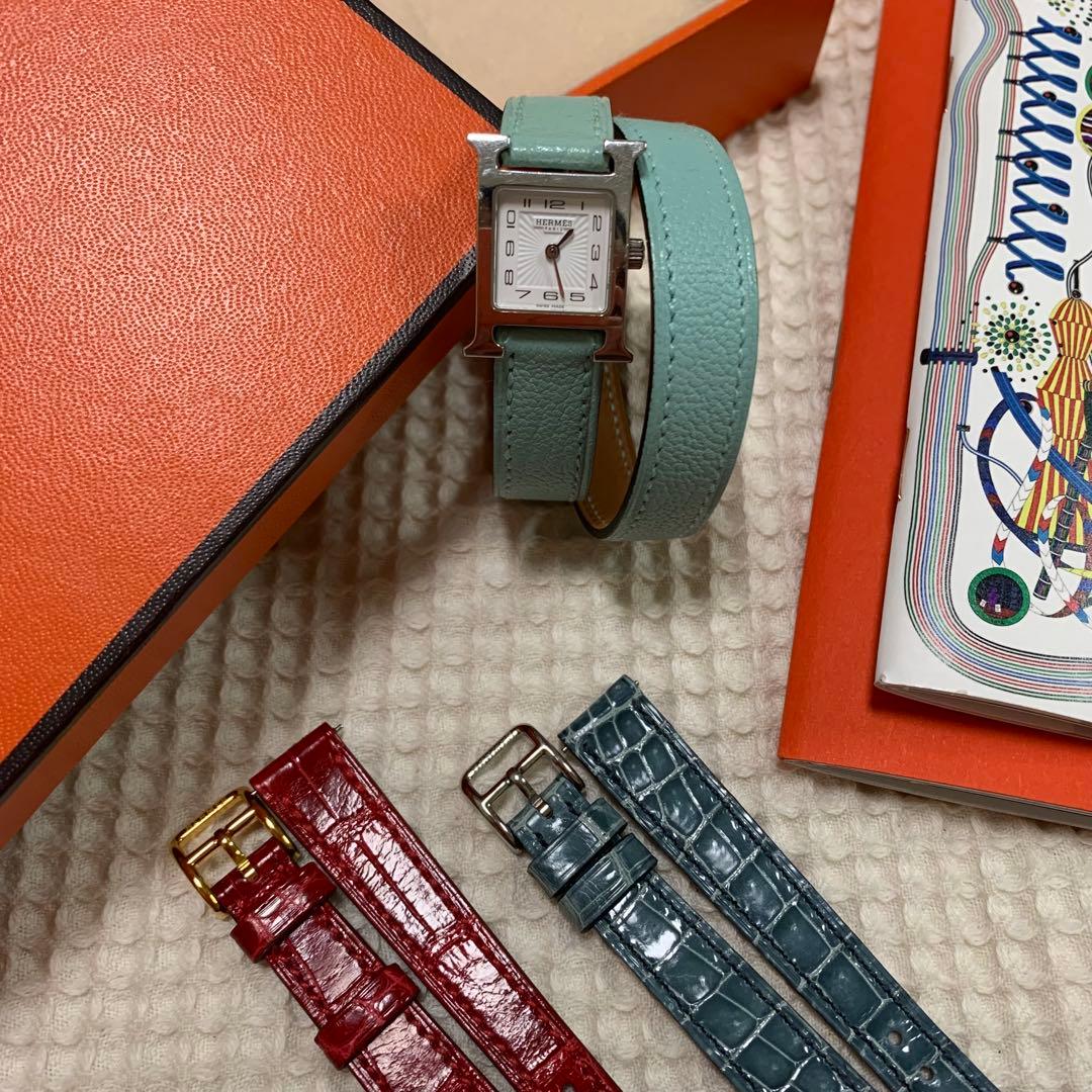 ＊ララ さま＊専用　HERMES Hウォッチ ミニ ss hh1.110