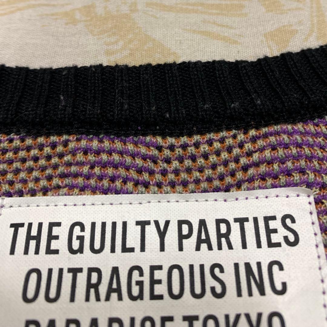 WACKO MARIA × TIM LEHI 22ss ジャガード カーディガン