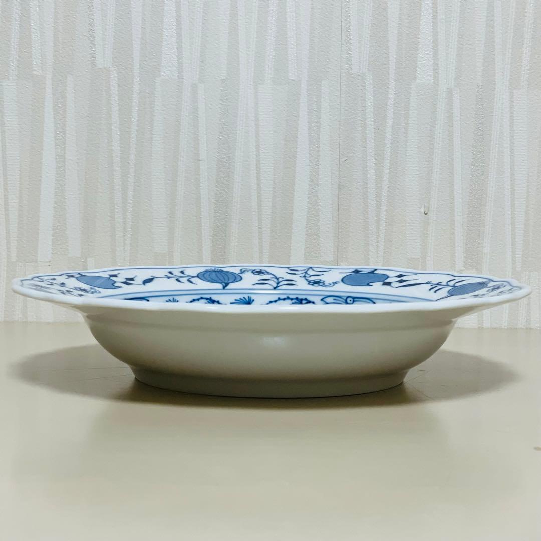 Meissen マイセン ブルーオニオン スーププレート 深皿 2枚セット