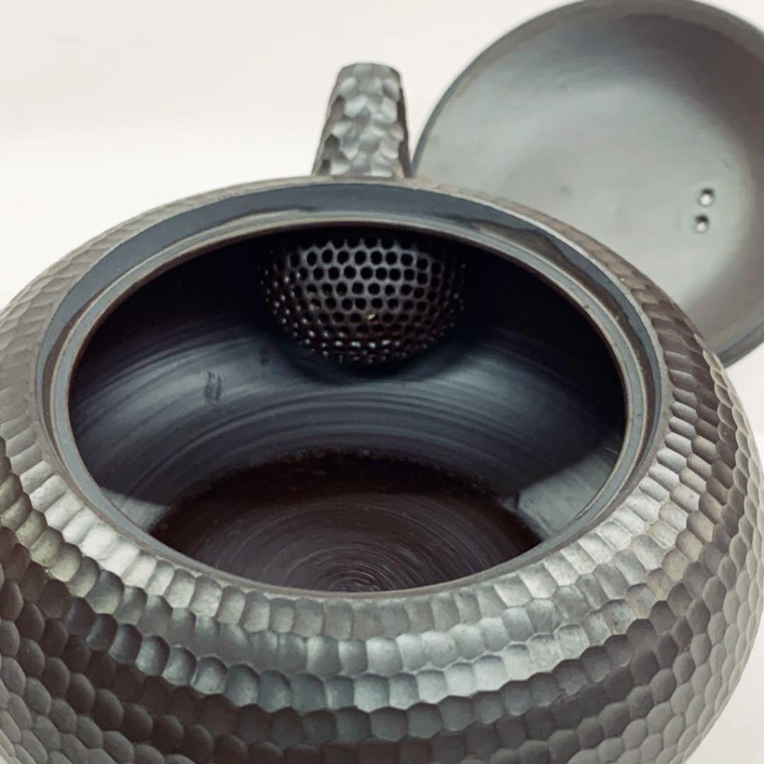 【急須32      1.5号丸極細ダイヤ】三代森伊呂久　共箱