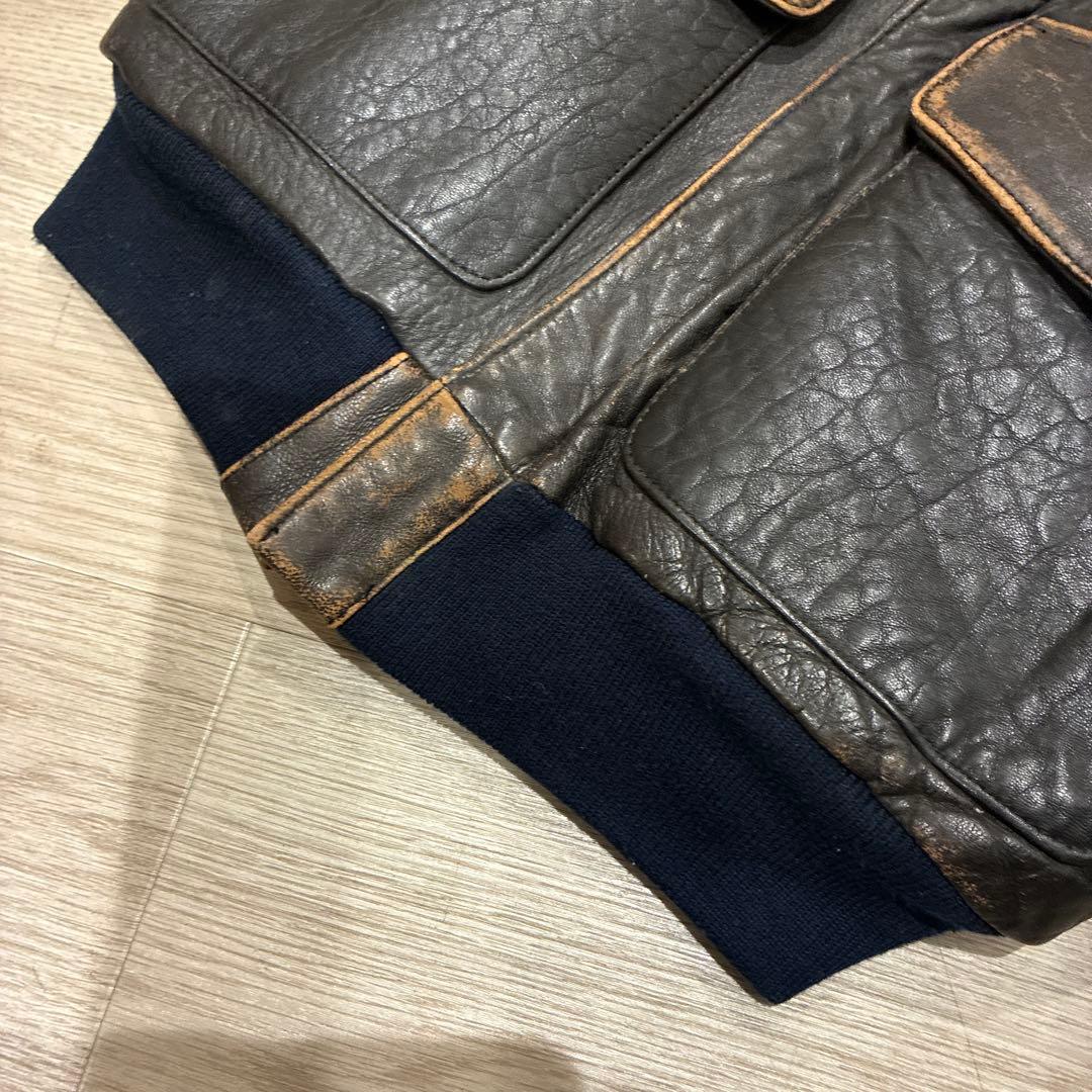 sahara専用。AVIREX A-2フライトジャケット　M-Lサイズ相当