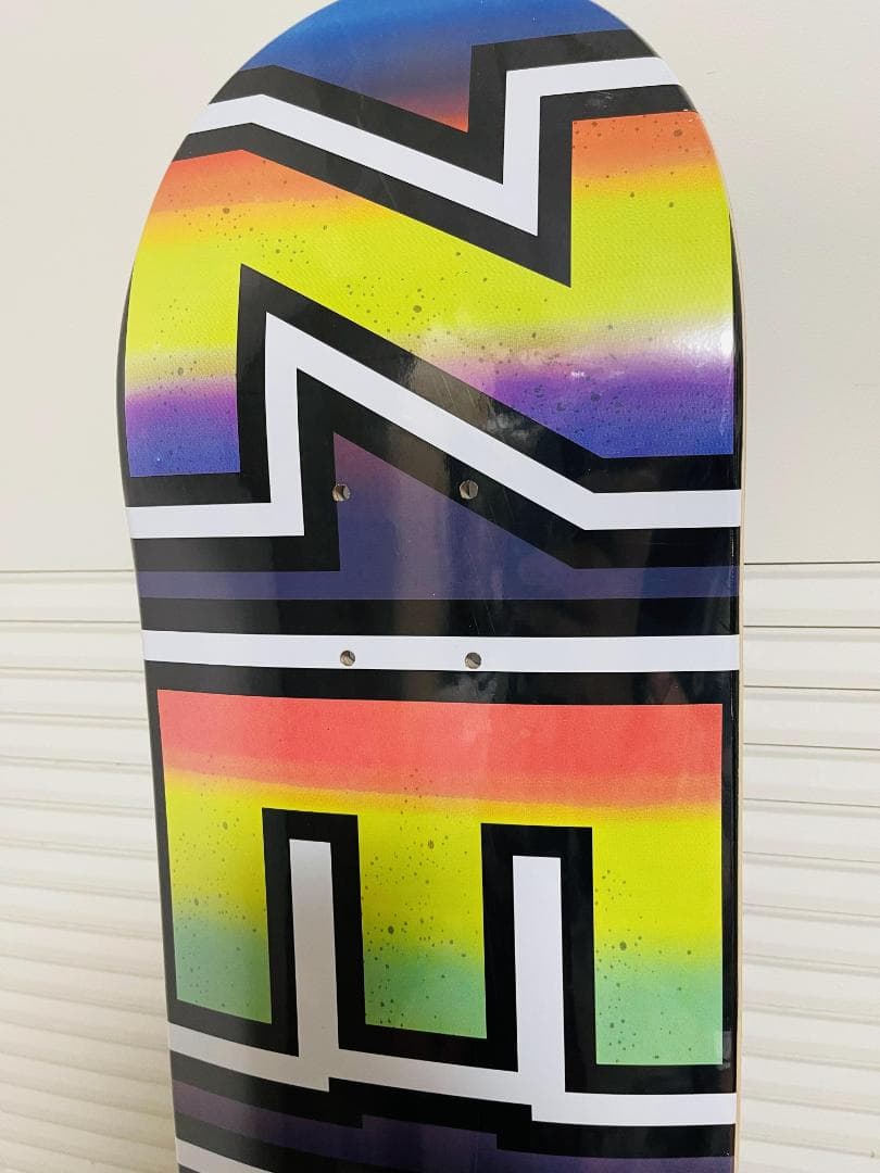 台湾製無地黒デッキテープ付き　ZERO ゼロ スケートボード8.0デッキ