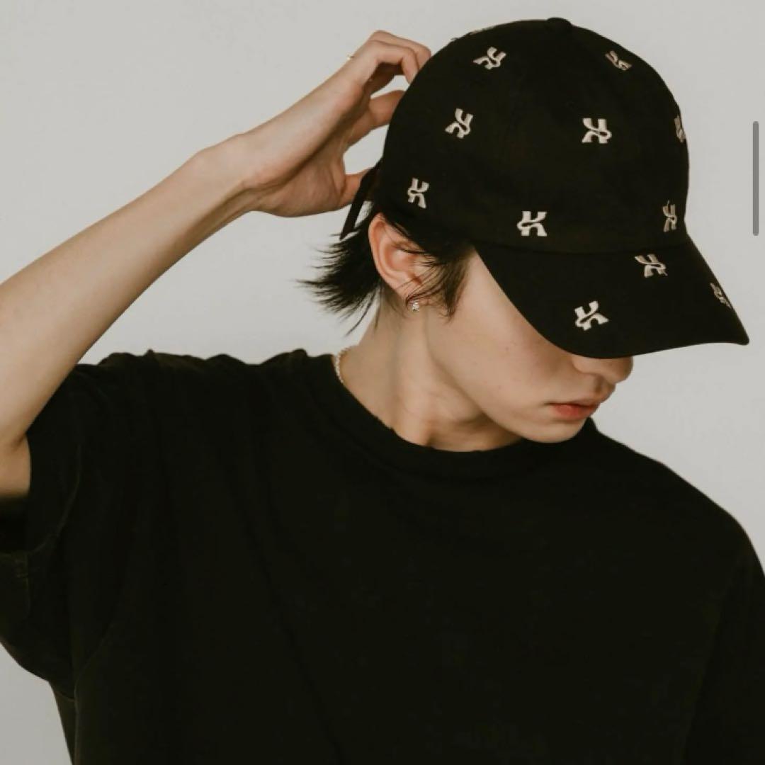 Knuth Marf K logo cap black 新品未使用