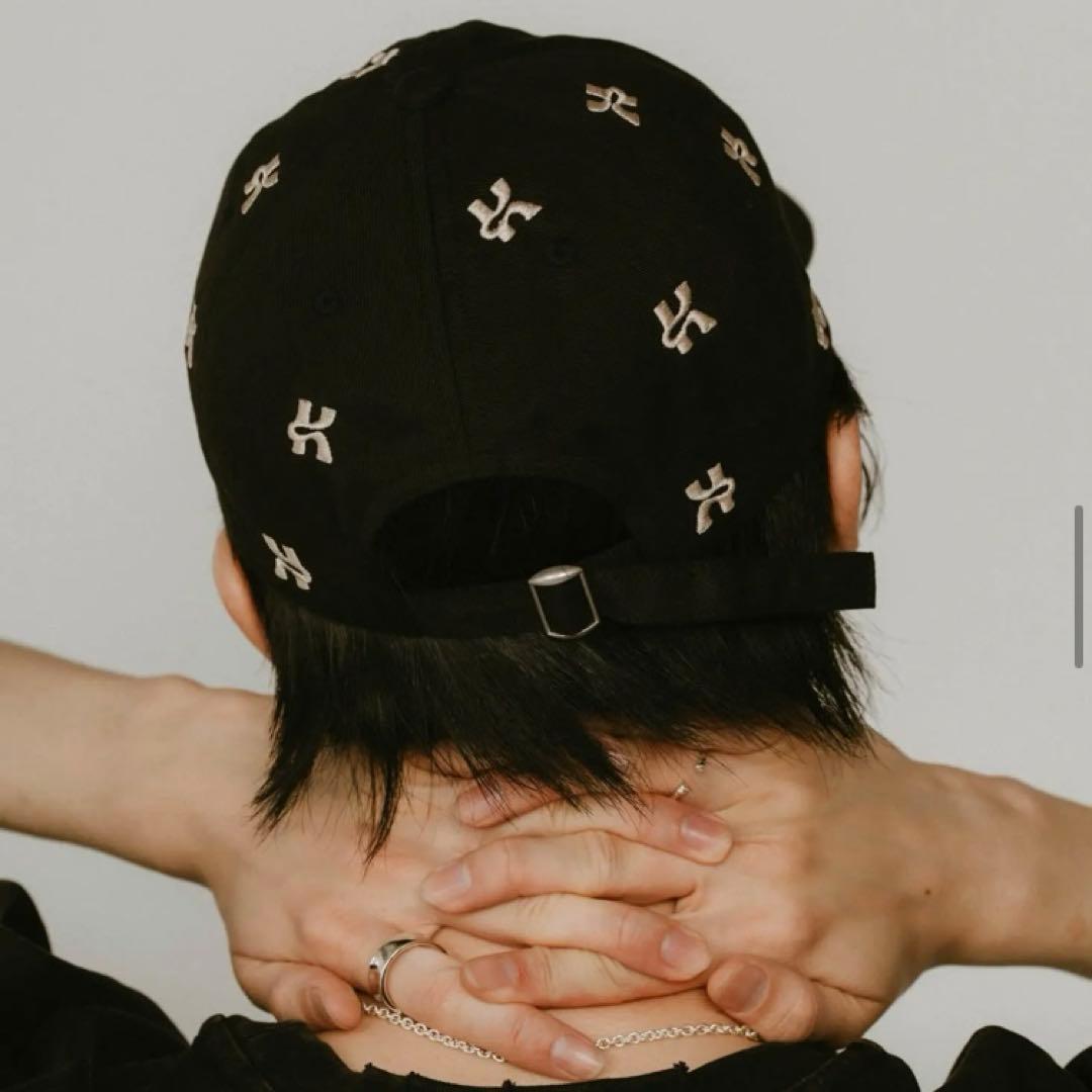 Knuth Marf K logo cap black 新品未使用