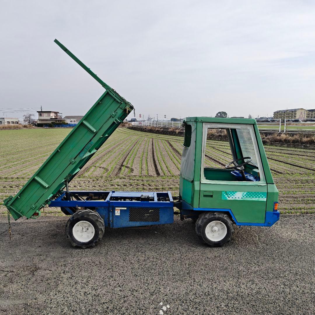 筑水キャニコム 運搬車 ELL801 4WD 油圧ダンプ 最大積載量500㎏