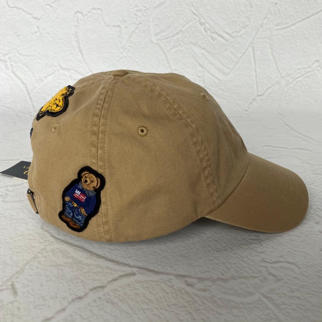 ✨新品タグ付✨ポロ ラルフローレン キャップ ベージュ カスタムオーダー品 帽子