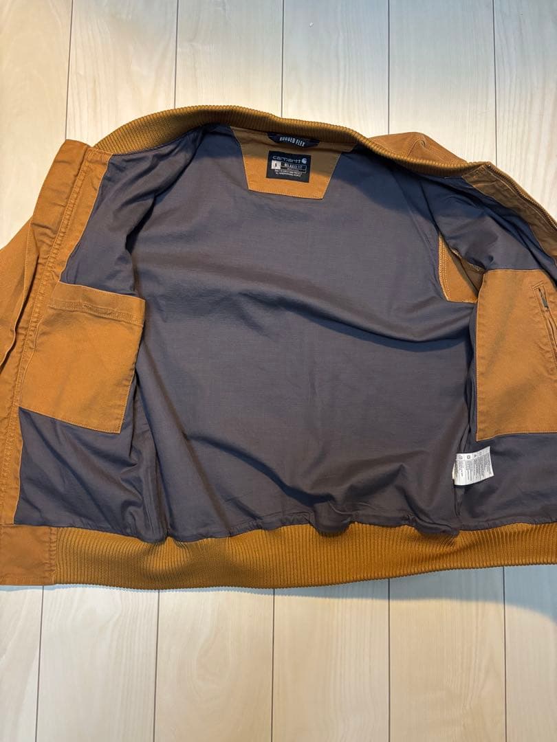 Carhartt リラックスフィットブラウンジャケット USA Model