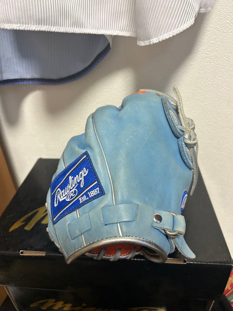 Rawlings 軟式グローブ 青