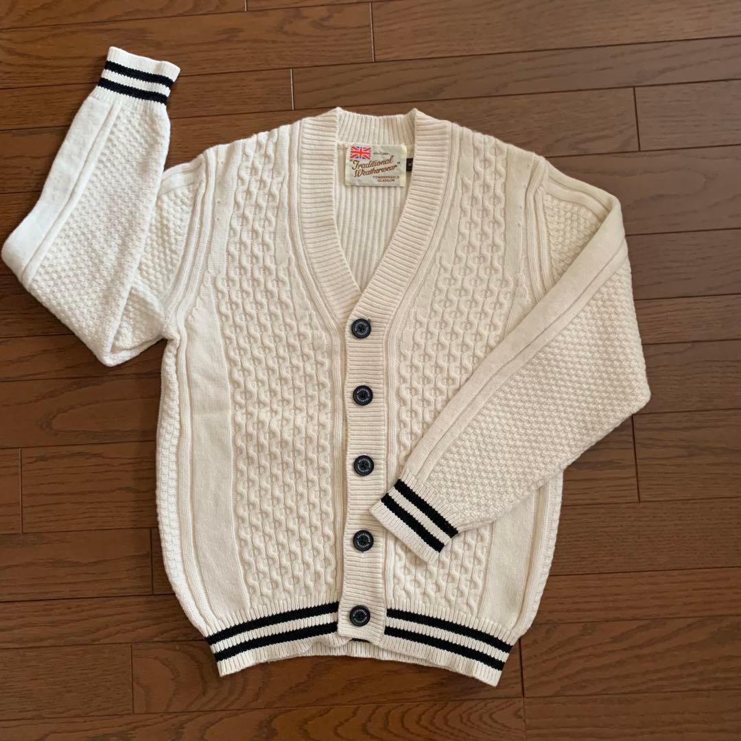 Traditional Weatherwear ウールカーディガンＳ
