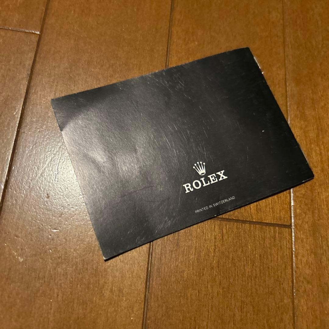 ROLEX 付属品 緑の箱　純正　ロレックス　外箱　内箱巻きブレス駒付き