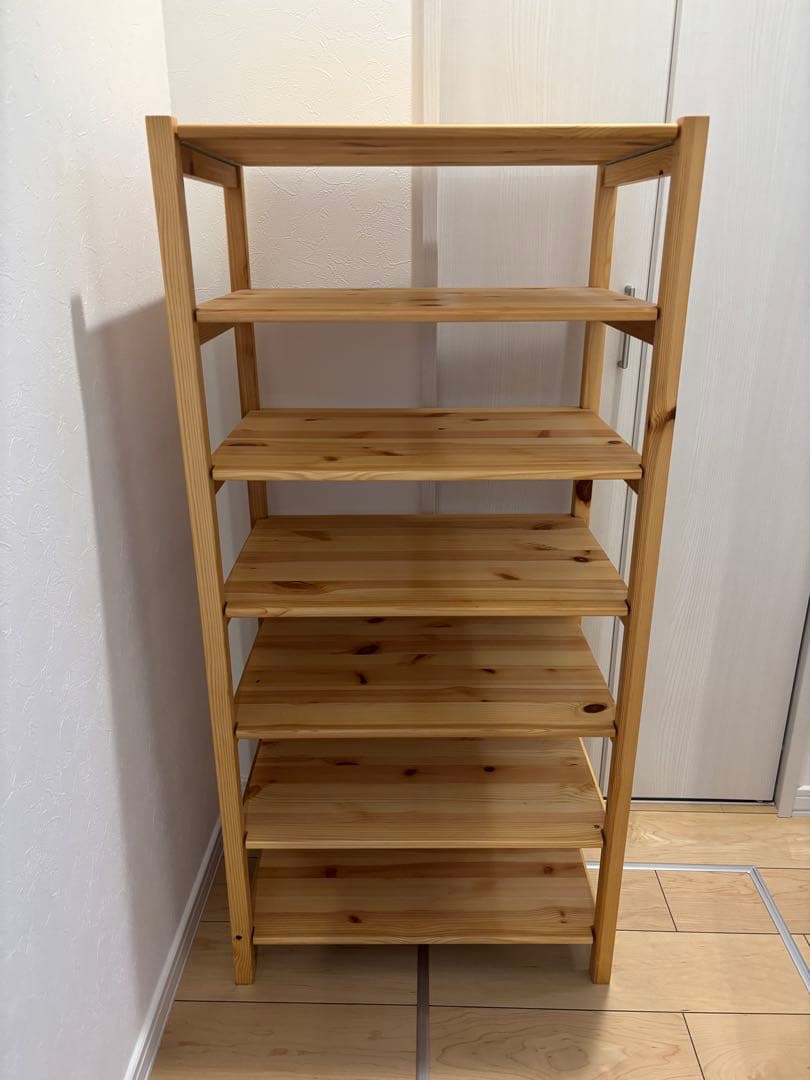 無印良品 パイン材ユニットシェルフ 中 幅58cm 奥行39.5cm