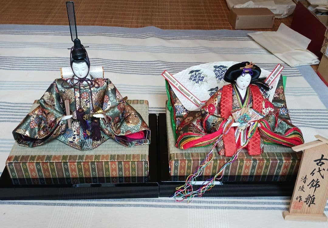 雛人形 お内裏様　親王飾り