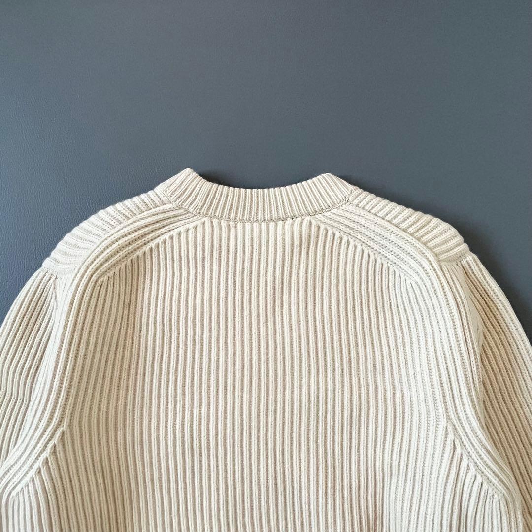 美品＊AURALEE　ウールカシミヤリブニット　オーラリー