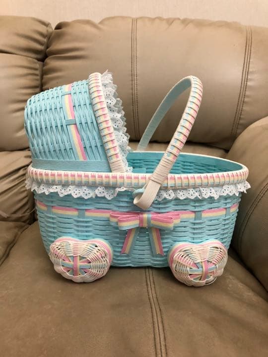 ロロ様　ベビーカーカゴ完成品